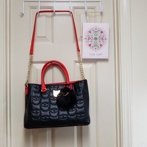 Betsey Johnson convertible satchel